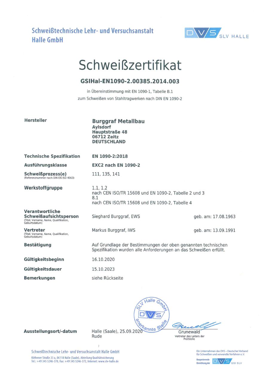 Metallbau Burggraf - 
